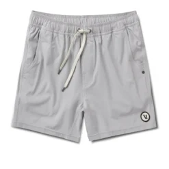 Kore Short 5" | Platinum Linen Texture