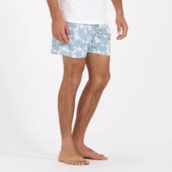 Cape Short | Seaglass Multi Palm -Deals Haute Drape Store V369SMP 2