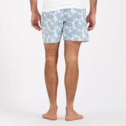 Cape Short | Seaglass Multi Palm -Deals Haute Drape Store V369SMP 3