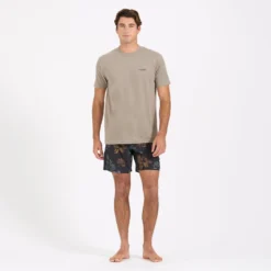 Peak Boardshort | Black Multi Kona -Deals Haute Drape Store V374BMK 4