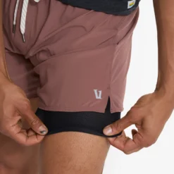 Course Run Short | Terracotta -Deals Haute Drape Store V376TER 3681