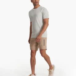 Sunday Performance Short | Camel Heather -Deals Haute Drape Store V381CMH SP23 M ECOMM SHORTS BOTTOM 3257 1X1 98d0986c a6e5 4ae5 ab1d 9d74da32b3e9