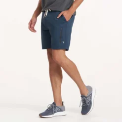 Sunday Performance Short | Indigo -Deals Haute Drape Store V381IND 0397