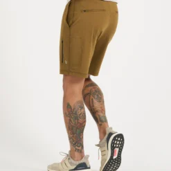 Sunday Performance Short | Tobacco Heather -Deals Haute Drape Store V381TOH 6