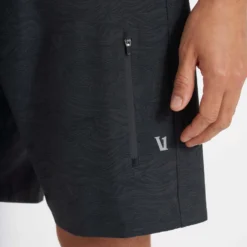 Infinity Boardshort | Black Vintage Ocean -Deals Haute Drape Store V383BVO 2509