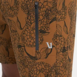 Infinity Boardshort | Caramel Hydrangea -Deals Haute Drape Store V383CAH 2274