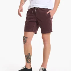 Optimist Short | Chestnut -Deals Haute Drape Store V385CHN 08633
