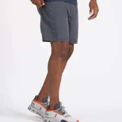 Kore Unlined Short | Charcoal -Deals Haute Drape Store V388CCL 2 BOTTOM