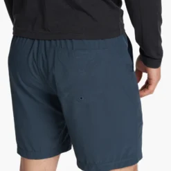 Kore Unlined Short | Indigo -Deals Haute Drape Store V388IND FA23 M ECOMM SHORTS DETAIL 7