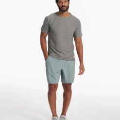 Kore Short 9" | Stormy -Deals Haute Drape Store V388STY SP23 M ECOMM SHORTS DETAIL 3508 1x1 b4a1e22c 0be2 4de2 a8fe eb4bc91b7e03