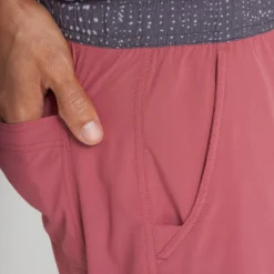 Kore Unlined Short | Saltwater Red -Deals Haute Drape Store V388SWR 4201