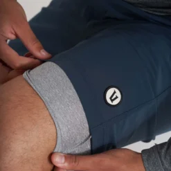 Kore Short 9" | Indigo -Deals Haute Drape Store V391IND 1900