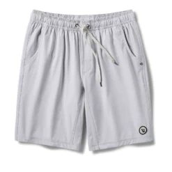 Kore Short 9" | Platinum Linen Texture