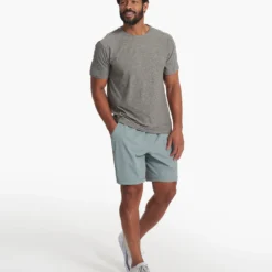 Kore Short 9" | Stormy -Deals Haute Drape Store V391STY SP23 M ECOMM SHORTS DETAIL 3032 1x1 deb26ad3 d964 497c 8160 dce7088ac256