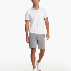 Pebble Short | Steel -Deals Haute Drape Store V399SEE SP23 M ECOMM SHORTS FULL 0749 1x1 retouch