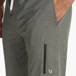 Sunday Performance Jogger | Dusty Pine Heather -Deals Haute Drape Store V416HDY FA23 M ECOMM PANTS DETAIL 6