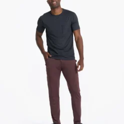 Ponto Performance Pant | Chestnut Heather -Deals Haute Drape Store V418HCH 03869