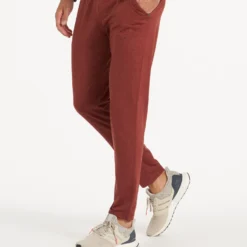 Ponto Performance Pant | Red Clay Heather -Deals Haute Drape Store V418HRC 2239