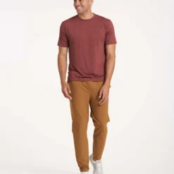 Fleet Pant | Caramel -Deals Haute Drape Store V429CAR 0589