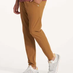 Fleet Pant | Caramel -Deals Haute Drape Store V429CAR 0659