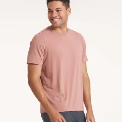 Current Tech Tee | Light Terracotta -Deals Haute Drape Store V430CCL 2486