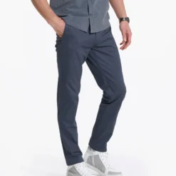 Collins Chino Pant | Azure -Deals Haute Drape Store V433AZR 0637