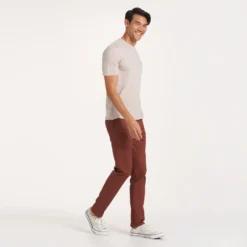 Collins Chino Pant | Cedar -Deals Haute Drape Store V433CED 3421