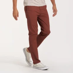 Collins Chino Pant | Cedar -Deals Haute Drape Store V433CED 3478