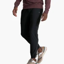 Fleet Jogger | Black -Deals Haute Drape Store V444BLK SP23 M DETAIL 335