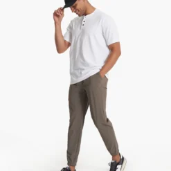 Fleet Jogger | Cocoa -Deals Haute Drape Store V444CCO SP23 M ECOMM PANTS BOTTOM 2874 1X1 new