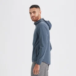 Outdoor Trainer Shell | Azure Linen Texture -Deals Haute Drape Store V512AZL 2 7e111be3 dfae 4cb6 9fb2 c0c090bcac54