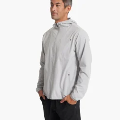 Outdoor Trainer Shell | Platinum Linen Texture -Deals Haute Drape Store V512PTL SP21 M ECOMM DETAIL 0191 1X1 1b398dc6 07a0 4fd5 987e 7a4649ff134c