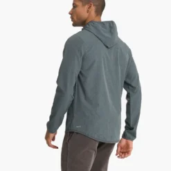 Outdoor Trainer Shell | Smoked Beryl Linen Texture -Deals Haute Drape Store V512SBX SP23 M ECOMM JACKETS DETAIL 2609 1x1 aeb10fc4 4ad6 411e a0df 66aec4851b92