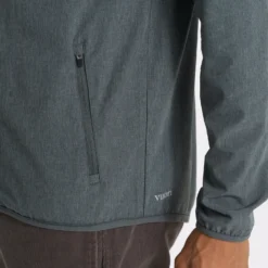 Outdoor Trainer Shell | Smoked Beryl Linen Texture -Deals Haute Drape Store V512SBX SP23 M ECOMM JACKETS DETAIL 2621 4x5 1eaa9593 9f2d 44e0 89d6 d10c0562bd87