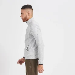 Durango Half Zip | Heather Grey -Deals Haute Drape Store V519HTG 2 update