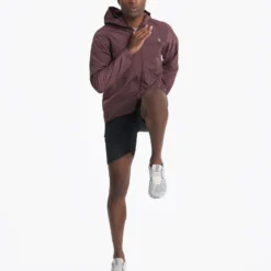 Daybreak Windbreaker | Chestnut -Deals Haute Drape Store V523CHN 04415