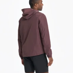 Daybreak Windbreaker | Chestnut -Deals Haute Drape Store V523CHN 04484