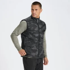 Topanga Insulation Vest | Black Camo -Deals Haute Drape Store V530BCM 2