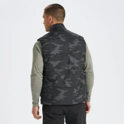 Topanga Insulation Vest | Black Camo -Deals Haute Drape Store V530BCM 3