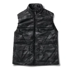 Topanga Insulation Vest | Black Camo