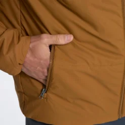 Echo Insulated Jacket | Caramel -Deals Haute Drape Store V535CAM 03505