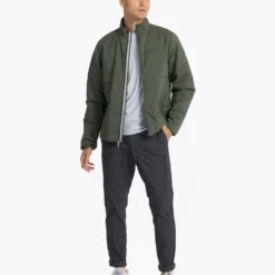 Echo Insulated Jacket | Forest -Deals Haute Drape Store V535FOR 01773