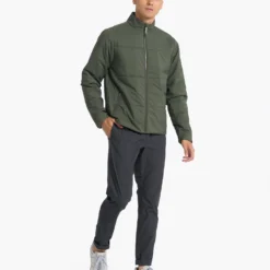 Echo Insulated Jacket | Forest -Deals Haute Drape Store V535FOR 01854