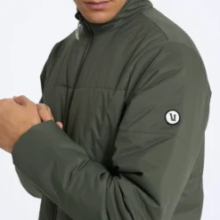 Echo Insulated Jacket | Forest -Deals Haute Drape Store V535FOR 01869 crop