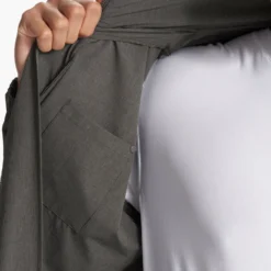 Venture Track Jacket | Balsam Linen Texture -Deals Haute Drape Store V536BLN FA23 M ECOMM jackets DETAIL 9