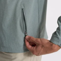 Venture Track Jacket | Stormy Linen Texture -Deals Haute Drape Store V536SNT SP23 M ECOMM JACKETS TOP 3559 1X1 3c90411c 7bf7 4664 bb56 9bb3a2274dfd