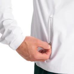 Venture Track Jacket | White -Deals Haute Drape Store V536WHT FA23 M ECOMM jackets DETAIL 6