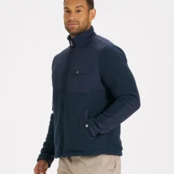 Morrow Sherpa Jacket | Ink 10 Morrow Sherpa Jacket | Ink -Deals Haute Drape Store V537INK 4 be25188b 4b20 4c94 9013 d97635bf57ba