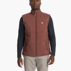 Echo Insulated Vest | Cedar -Deals Haute Drape Store V538CED 01338