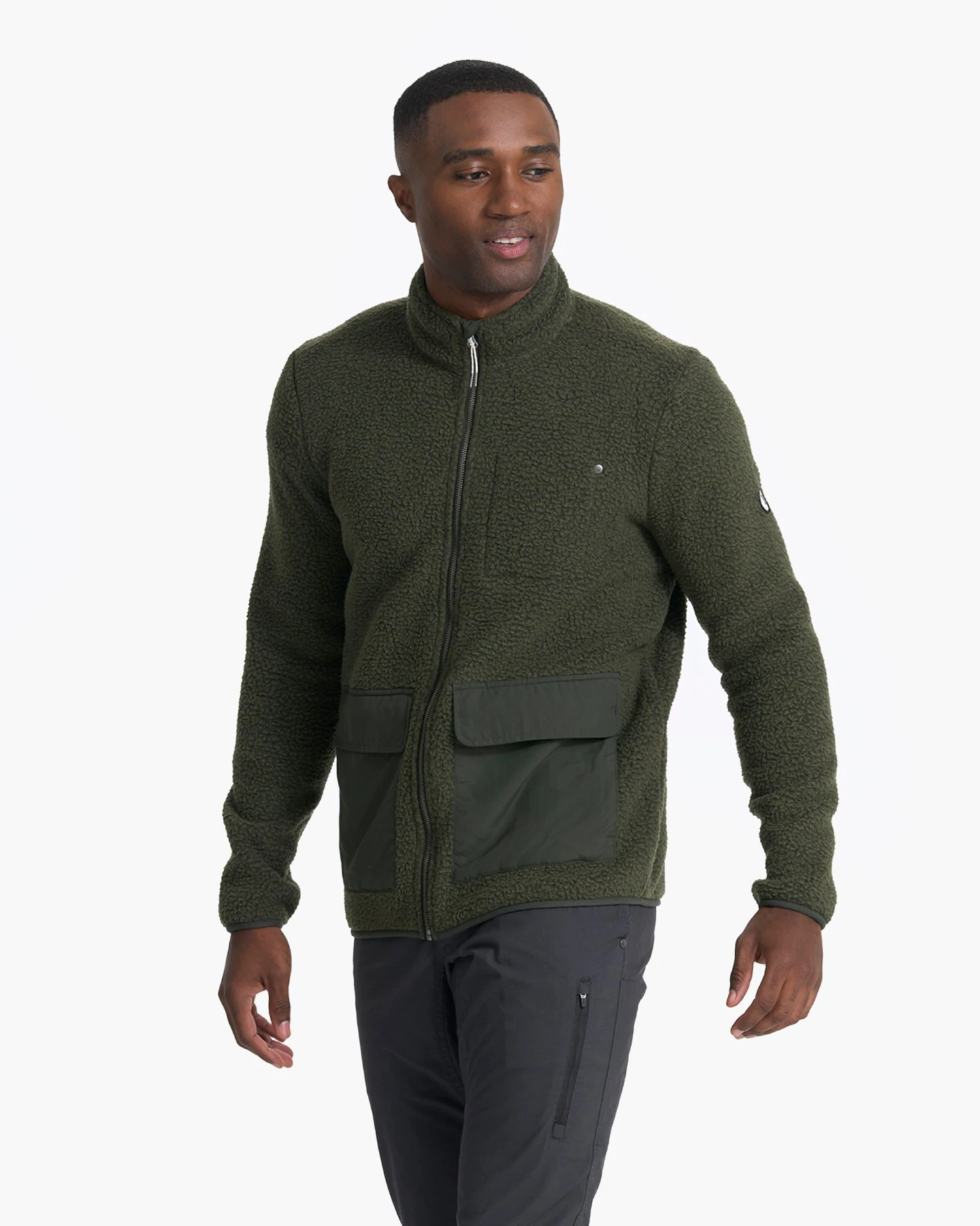 Idyllwild Sherpa Jacket | Forest 2 Idyllwild Sherpa Jacket | Forest - Image 2